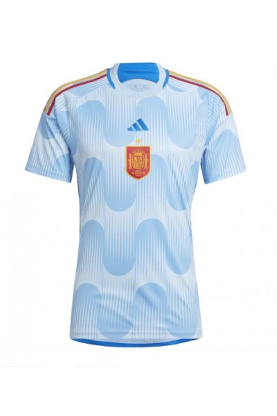 Fotbalové Dres Španělsko Venkovní Oblečení MS 2022 Krátký Rukáv